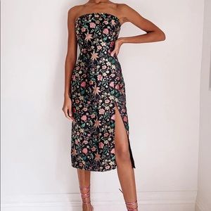 Lulu’s NWT jacquard midi